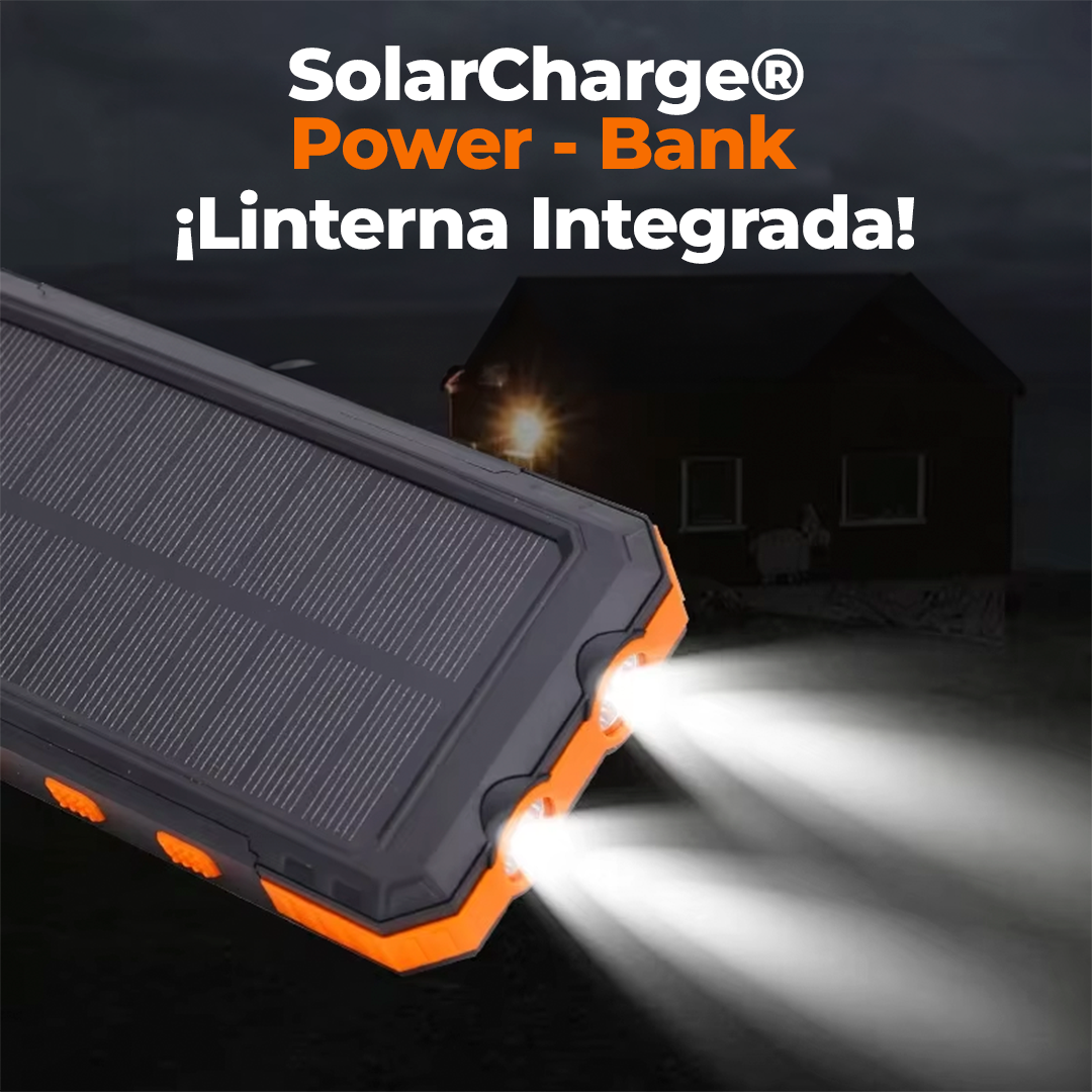 Power Bank SolarCharge® + eBook Gratis🎁