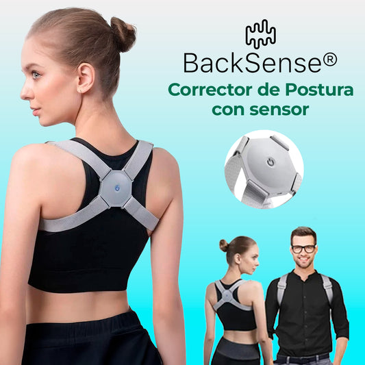 Corrector de Postura con Sensor BackSense®