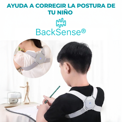 Corrector de Postura con Sensor BackSense®
