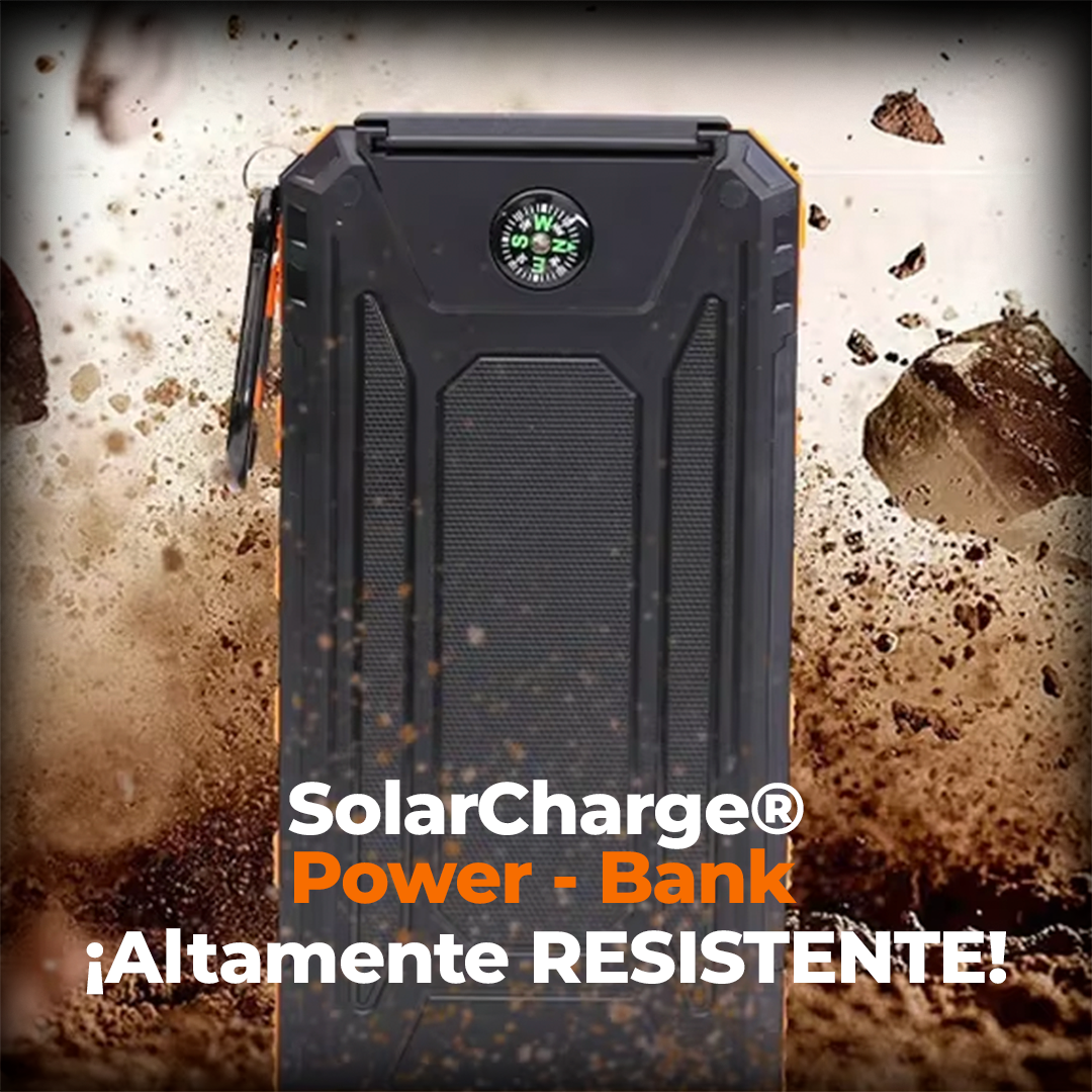 Power Bank SolarCharge® + eBook Gratis🎁